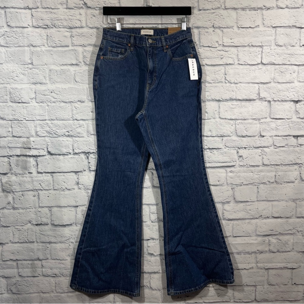PacSun Women’s Stretch High Rise Flare Jeans